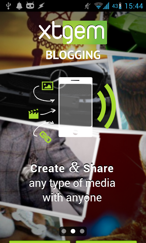 XtGem app screenshot 1