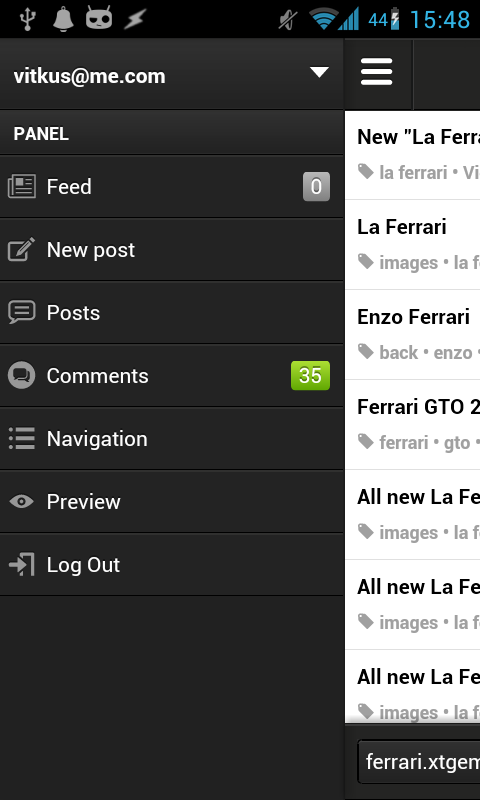 XtGem app screenshot 4